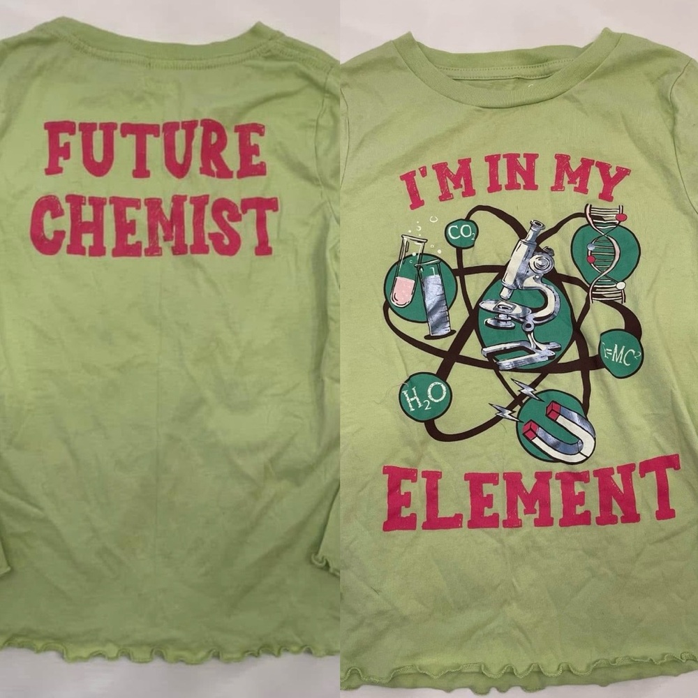 Peek “I’m in my element” chemistry long-sleeve top - 8